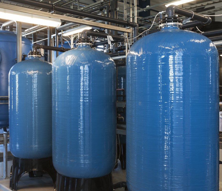 Wasseraufbereitungstechnik: Wasseraufbereitungsanlage in der Industrie